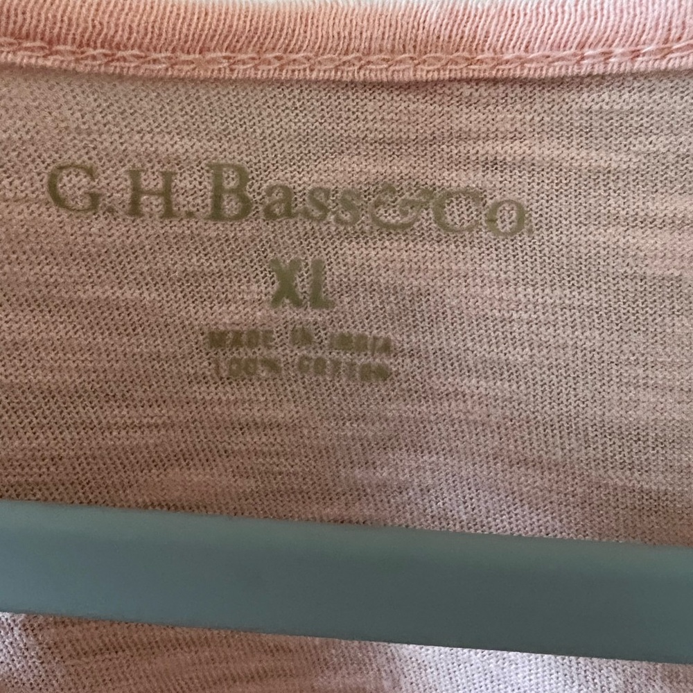 COPY - G.H. Bass & Co. XL Top Size XL Pink - Picture 3 of 4